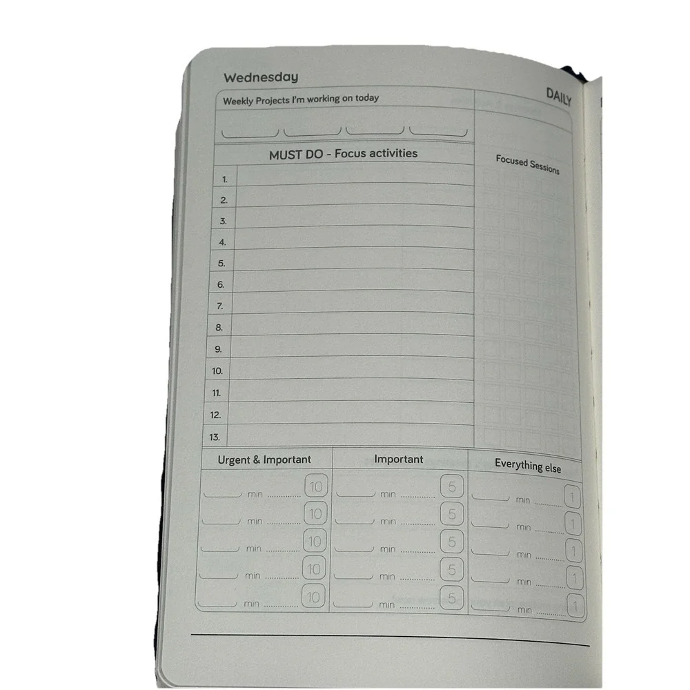 iFocus Business Planner New* For Business Projects, Scheduling, Goal Setting…